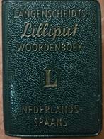 Langenscheidts Lilliput Woordenboek Nederlands-Spaans, Gelezen, Langenscheidt, Ophalen of Verzenden, Overige uitgevers