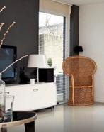 Pauwtroon pauwstoel vintage rotan ibiza boho, Huis en Inrichting, Ophalen, Gebruikt, Overige kleuren, Riet of Rotan