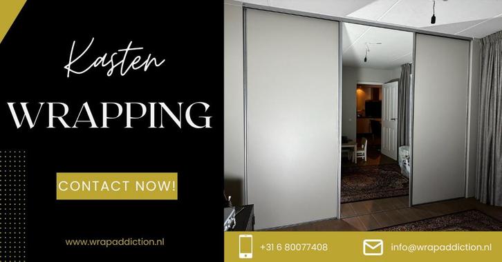 Kasten Wrapping, Huis en Inrichting, Kasten | Buffetkasten, Zo goed als nieuw, 25 tot 50 cm, Ophalen