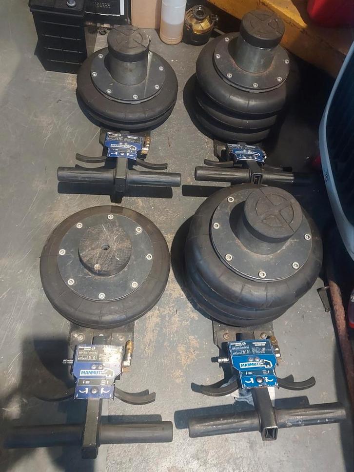 Mammuth Luchtkrik - Pneumatische Krik 2Ton, Auto diversen, Krikken, Ophalen