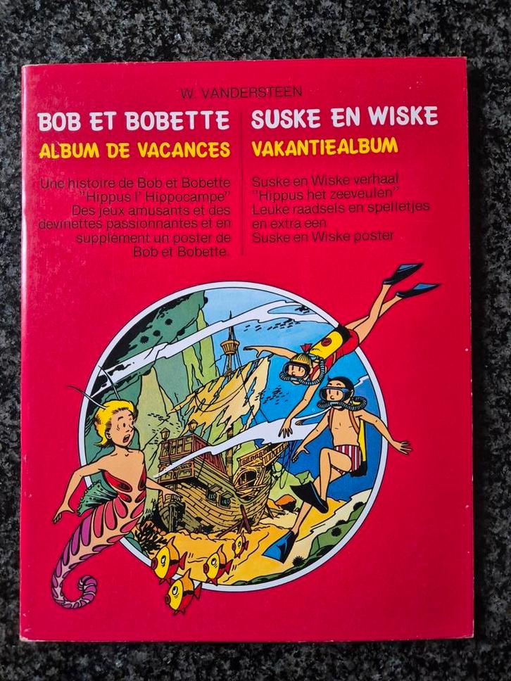 Bob et Bobette album de vacance/Suske en Wiske Vakantiealbum, Boeken, Stripboeken, Zo goed als nieuw, Meerdere stripboeken, Ophalen of Verzenden