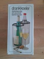 Drankkoeler Dubbelwandig - Houdt Drank Koel, Ophalen, Kunststof, Zo goed als nieuw, Minder dan 5 flessen