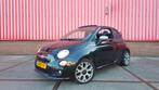 Fiat 500C sport! 86pk TwinAir  Android Auto/Apple Carplay, Auto's, 86 pk, Zwart, Cabriolet, Leder en Stof