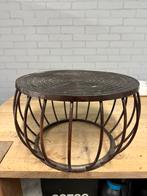 Bijzettafel, Ophalen, 50 tot 100 cm, Rond, Zo goed als nieuw