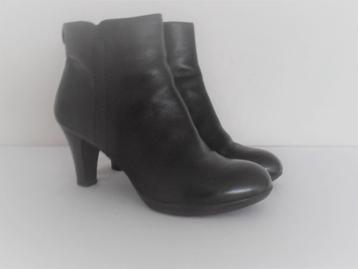 5th Avenue - prachtige zwarte leren enkel laarzen - 40 beschikbaar voor biedingen
