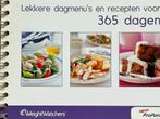 Weight Watchers kookboek - dagmenu’s en recepten, Ophalen of Verzenden, Gelezen, Dieet en Voeding