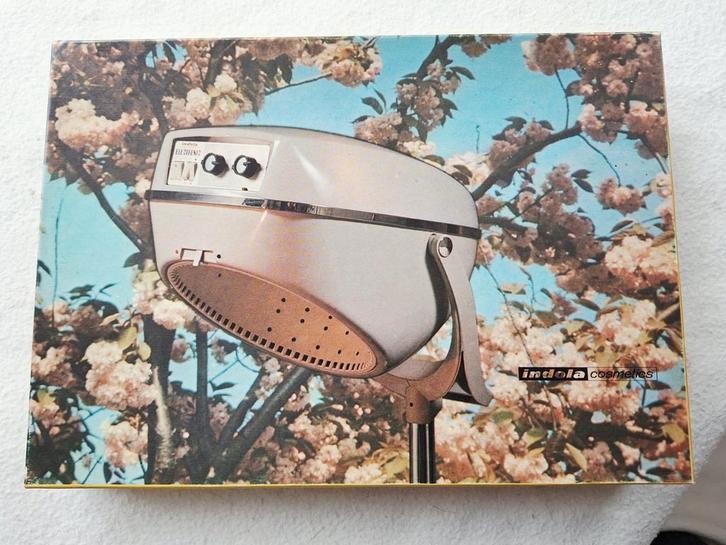Vintage Indola Cosmetics Droogkap Puzzel, Verzamelen, Merken en Reclamevoorwerpen, Gebruikt, Reclamebord, Ophalen of Verzenden