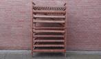 Vintage Frans Bakkersrek / Oud Houten Broodrek / Bakkerskar, Ophalen