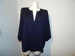 Marccain soepel vallende zijde achtige top splitje hals N5, Kleding | Dames, Maat 42/44 (L), Zo goed als nieuw, Lange mouw, Marccain