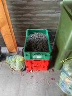 Antraciet siergrind gratis, Tuin en Terras, Grind, Keien en Split, Ophalen, Gebruikt, Zwart, Grind