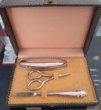 Antieke Zilveren nagelset (ongemerkt) uit ca 1900, Ophalen of Verzenden, Zilver