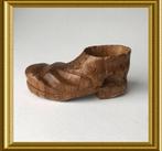 Oud houtsnijwerk : houten schoen met gat, Antiek en Kunst, Ophalen of Verzenden