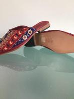 LAZAMANI | Nieuwe Boho rode slippers 36, Slippers, Verzenden, Rood, Lazamani