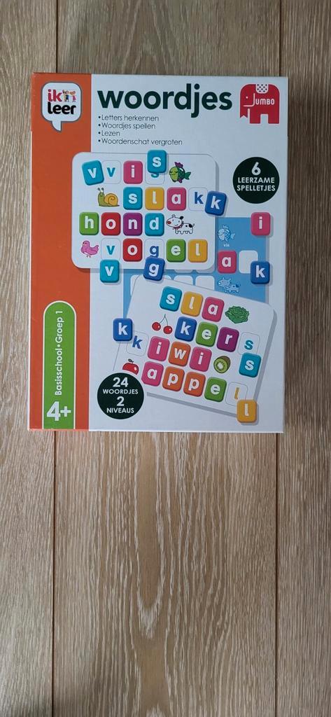 Jumbo Ik Leer Woordjes - Nieuwstaat!, Kinderen en Baby's, Speelgoed | Educatief en Creatief, Nieuw, Taal en Lezen, Ophalen of Verzenden