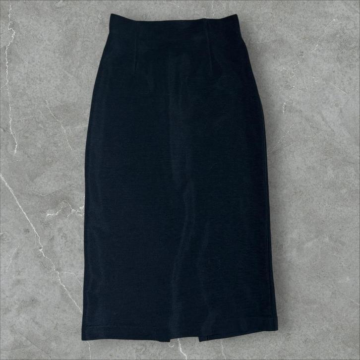 Farini for Joseph Ribkoff Black Pencil Midi Skirt EU 38, Kleding | Dames, Rokken, Zo goed als nieuw, Maat 38/40 (M), Zwart, Onder de knie