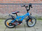 Jongensfiets 14 inch 2cycle biker blauw, Ophalen, Zo goed als nieuw, Minder dan 16 inch, Zijwieltjes