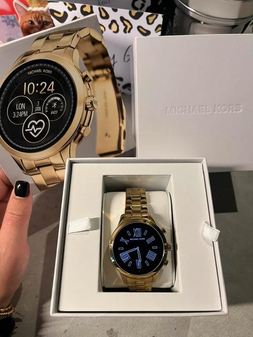 Michael kors bradshaw watch, Sieraden, Tassen en Uiterlijk, Horloges | Dames, Zo goed als nieuw, Polshorloge, Overige merken, Goud