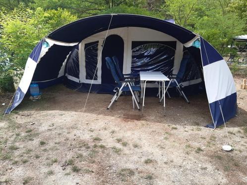 Te koop Jamet Jametic vouwwagen, Caravans en Kamperen, Vouwwagens, Jamet, meer dan 6, Blauw, Aanwezig, Ophalen