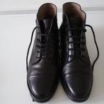 Verhulst leren enkellaarsjes maat 40, Kleding | Dames, Schoenen, Ophalen of Verzenden, Gedragen, Zwart