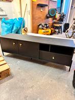 Tv meubel zwart, Ophalen, Zo goed als nieuw, 200 cm of meer, Minder dan 100 cm