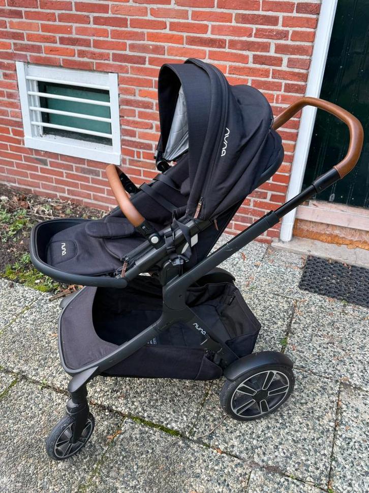 Nuna demi grow Caviar duowagen, Kinderen en Baby's, Kinderwagens en Combinaties, Zo goed als nieuw, Kinderwagen, Overige merken