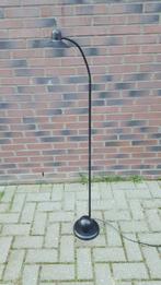 Vintage jaren 80 vloerlamp, zwart, buigbaar, halogeen. S7, Tweedehands verkoop, Tweedehands verkoop, Gebruikt, Ophalen of Verzenden