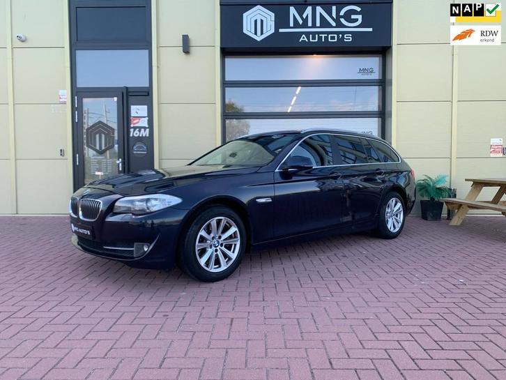 BMW 5-serie Touring 520i High Executive|Gordijn|Stoelvw|VOL|, Auto's, BMW, Bedrijf, Te koop, 5-Serie, ABS, Airbags, Airconditioning