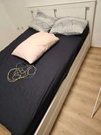 Ikea Bed 140x200 met 6 lades, Ophalen, Wit, Tweepersoons, 140 cm