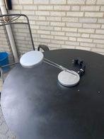 Livarno Home LED Tafellamp Zilver, Ophalen, Zo goed als nieuw, Metaal, Minder dan 50 cm