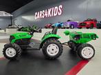 Kindertractor met aanhanger 24v - elektrische kantelbak - RC, Ophalen of Verzenden, Nieuw, Afstandsbediening