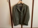 Mooi HARRIS TWEED colbert - warme groene tint, Ophalen of Verzenden, Gedragen, Groen, Harris Tweed