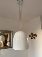 Prachtige design hanglamp opaalglas, Minder dan 50 cm, Glas, Zo goed als nieuw, Ophalen