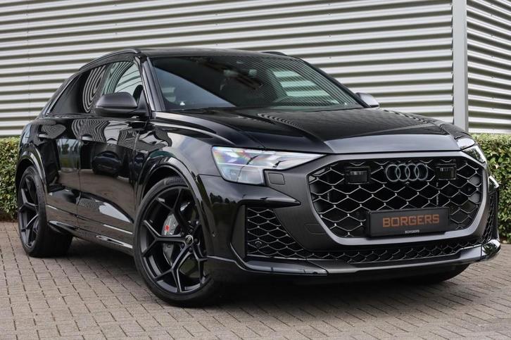 Audi RS Q8 Performance B&O Advanced l Sportdif l Carbon l 30, Auto's, Audi, Bedrijf, Te koop, RSQ8, 4x4, ABS, Achteruitrijcamera