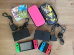 Nintendo Switch 1 (dubbele dock), Spelcomputers en Games, Spelcomputers | Nintendo Switch, Ophalen, Met games, Zo goed als nieuw