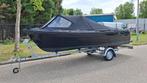 Maassloep 570 Tender Deluxe (Nieuwstaat vaarbewijs vrij), Watersport en Boten, Sloepen, Ophalen, 10 tot 30 pk, Binnenboordmotor