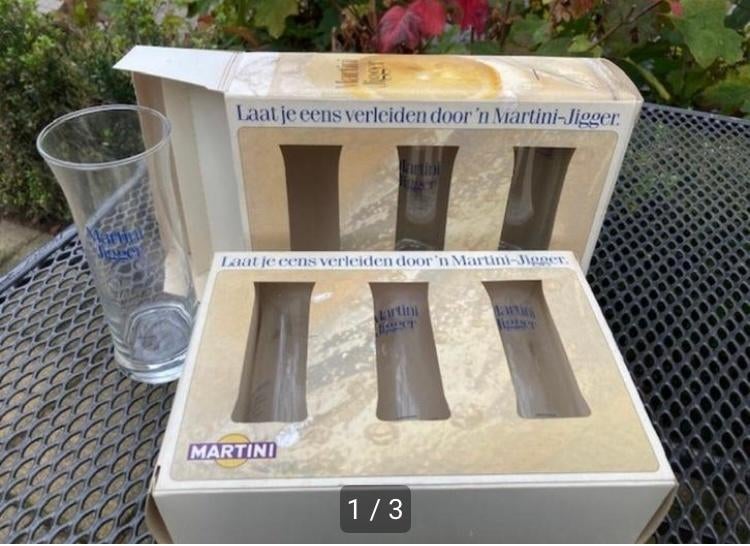 Martini glazen, Ophalen of Verzenden, Nieuw, Overige typen