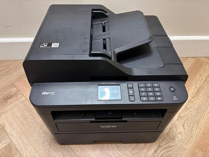 Brother laser printer, Computers en Software, Printers, Zo goed als nieuw, Printer, Laserprinter, Kopieren, Scannen, Zwart-en-wit printen