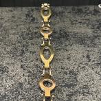 18 k Italiaans gouden armband gebruikt,brons,wit,geel, Sieraden, Tassen en Uiterlijk, Armbanden, Ophalen of Verzenden, Zo goed als nieuw