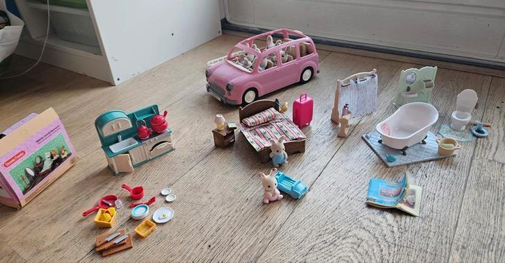 Sylvanian Family Huissets, Kinderen en Baby's, Speelgoed | Poppenhuizen, Zo goed als nieuw, Toebehoren, Ophalen of Verzenden