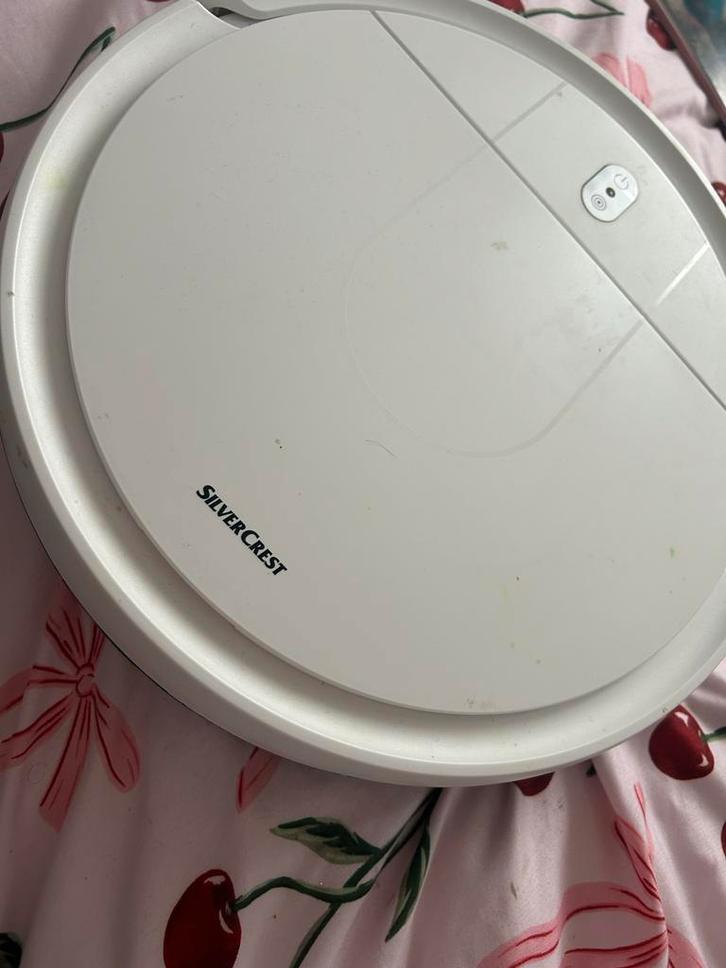 SilverCrest Robotstofzuiger - Goedkoop!, Witgoed en Apparatuur, Stofzuigers, Gebruikt, Robotstofzuiger, Minder dan 1200 watt, Reservoir