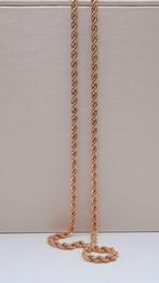 gouden rope ketting 18kt, Sieraden, Tassen en Uiterlijk, Kettingen, Www.bredajuwelier.nl, Nieuw, Ophalen of Verzenden, Www.bredajuwelier.nl