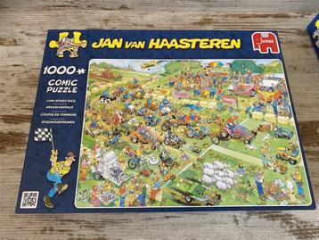 jan van haasteren - grasmaaierrace 1000 stuks [s292] beschikbaar voor biedingen