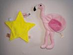 Nieuw zwitsal knisperdoekje/ labeldoekje ster en flamingo, Ophalen of Verzenden, Nieuw, Overige typen
