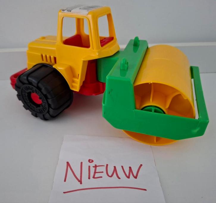 * KADO TIP *Nieuw polesie wals / walsauto / werkvoertuig, Kinderen en Baby's, Speelgoed | Speelgoedvoertuigen, Nieuw, Ophalen of Verzenden