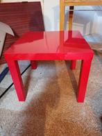 Rood IKEA Lack Tafeltje - Gratis Ophalen!, Ophalen, Zo goed als nieuw