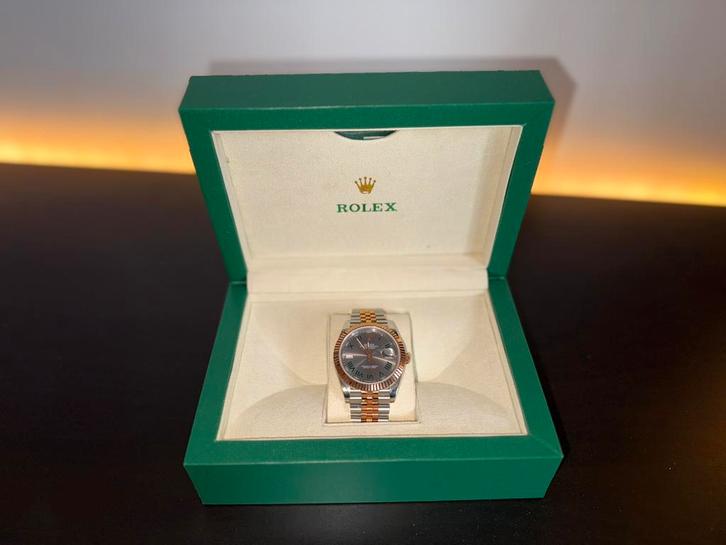 Rolex Wimbledon Automatisch, Sieraden, Tassen en Uiterlijk, Horloges | Heren, Zo goed als nieuw, Rolex, Staal, Verzenden