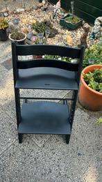 Stokke tripp trapp nieuw model zwart, Kinderen en Baby's, Kinderstoelen, Ophalen, Zo goed als nieuw, Meegroeistoel