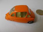 1962 Corgi Toys 233 HEINKEL ECONOMY "BUBBLE"CAR (-C-) ORANGE, Corgi, Gebruikt, Ophalen of Verzenden, Auto