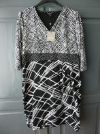 PROMISS jurk met zwart/witte grafische print mt XXL - NIEUW!, Promiss, Zwart, Maat 46/48 (XL) of groter, Nieuw