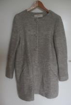 Zara Basic grijze, zachte, wollige jas, maat M, Kleding | Dames, Jassen | Winter, Nieuw, Zara, Grijs, Maat 38/40 (M)